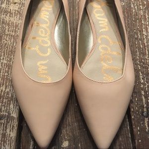 Versatile Sam Edelman nude flats